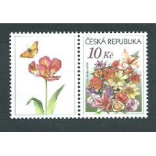 Chequia - Correo 2006 Yvert 419 ** Mnh Flores