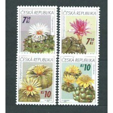 Chequia - Correo 2006 Yvert 439/42 ** Mnh Flores