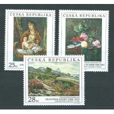 Chequia - Correo 2006 Yvert 448/450 ** Mnh Pinturas