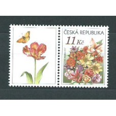 Chequia - Correo 2007  Yvert 463 ** Mnh Flores