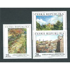 Chequia - Correo 2008 Yvert 481/3 ** Mnh Pinturas