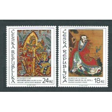 Chequia - Correo 2009 Yvert 529/30 ** Mnh Pinturas