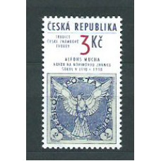 Chequia - Correo 1995 Yvert 62 ** Mnh Filatelia