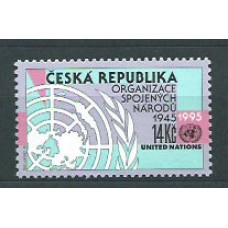 Chequia - Correo 1995 Yvert 90 ** Mnh ONU