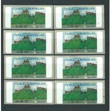 Chequia - Distribucion Yvert 1 ** Mnh Castillos