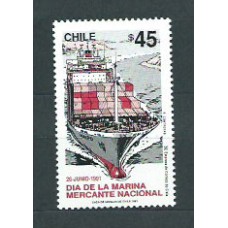 Chile - Correo 1991 Yvert 1047 ** Mnh Barco