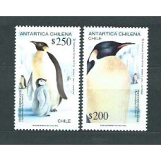 Chile - Correo 1992 Yvert 1129/30 ** Mnh Fauna Pingüinos
