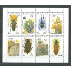 Chile - Correo 1995 Yvert 1259/66 ** Mnh Flora y Fauna