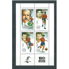 Chile - Correo 1995 Yvert 1277/80 ** Mnh Deportes. Fútbol