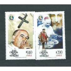 Chile - Correo 1999 Yvert 1496/7 ** Mnh Religión