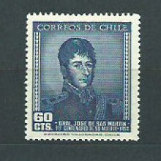 Chile - Correo 1951 Yvert 229 ** Mnh Personaje