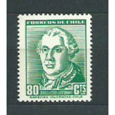 Chile - Correo 1953 Yvert 233 ** Mnh Personaje