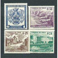 Chile - Correo 1953 Yvert 234/37 ** Mnh