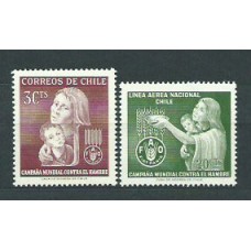 Chile - Correo 1963 Yvert 299 + Av 214 ** Mnh