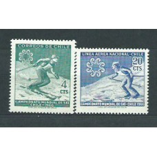 Chile - Correo 1965 Yvert 309 + Av 225 ** Mnh Deportes