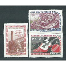 Chile - Correo 1972 Yvert 392/4 ** Mnh