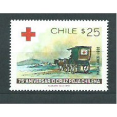 Chile - Correo 1979 Yvert 518 ** Mnh Cruz Roja