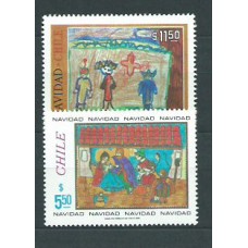 Chile - Correo 1981 Yvert 585/6 ** Mnh Navidad