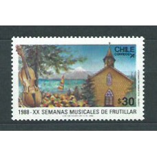 Chile - Correo 1988 Yvert 832 ** Mnh
