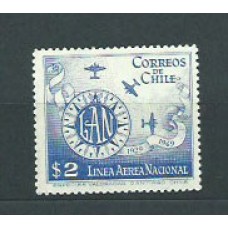 Chile Aereo Yvert 122 ** Mnh Avión