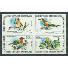 Chipre Turco - Correo Yvert  119/22 ** Mnh Fauna aves