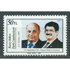 Chipre Turco - Correo Yvert 202 ** Mnh Personajes