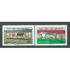 Chipre Turco - Correo Yvert 254/5 ** Mnh Deportes fútbol