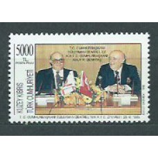 Chipre Turco - Correo Yvert 374 ** Mnh Personajes