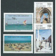 Chipre Turco - Correo Yvert 375/8 ** Mnh Vistas