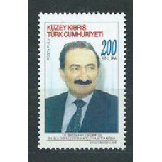 Chipre Turco - Correo Yvert 448 ** Mnh Bülent Ecevit