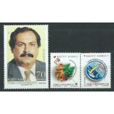 Chipre Turco - Correo Yvert 605/7 ** Mnh