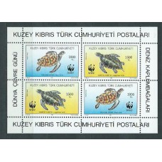 Chipre Turco - Hojas Yvert 11 ** Mnh Fauna