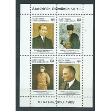 Chipre Turco - Hojas Yvert 7 ** Mnh Ataturk