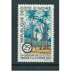 Costa de Marfil - Correo Yvert 204 ** Mnh  Flora