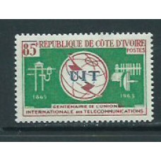 Costa de Marfil - Correo Yvert 235 ** Mnh  UIT