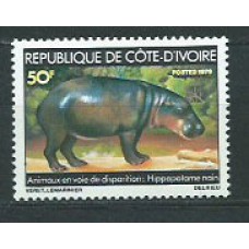 Costa de Marfil - Correo Yvert 488 ** Mnh  Fauna