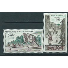 Costa de Marfil - Aereo Yvert 23/4 ** Mnh