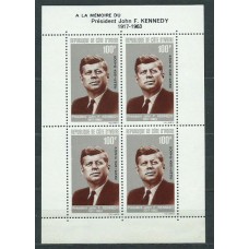 Costa de Marfil - Hojas Yvert 3 ** Mnh  Kennedy