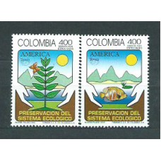 Colombia - Correo 1995 Yvert 1048/9 ** Mnh Upaep