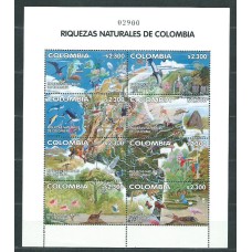 Colombia - Correo 2002 Yvert 1157/64 ** Mnh Fauna. Flora