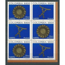Colombia - Correo 2002 Yvert 1168/73 ** Mnh Arte