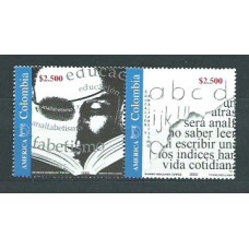 Colombia - Correo 2002 Yvert 1178/9 ** Mnh Upaep