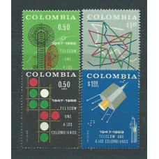 Colombia - Correo 1968 Yvert 634/5+A.479/80 ** Mnh
