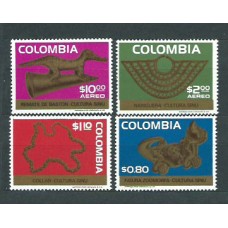Colombia - Correo 1975 Yvert 682/3+A.590/1 ** Mnh Arte