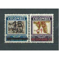 Colombia - Aereo 1940 Yvert 127A/B ** Mnh