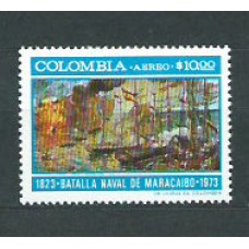 Colombia - Aereo 1973 Yvert 564 ** Mnh Barcos