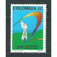 Colombia - Aereo 1980 Yvert 657 ** Mnh Deportes. Golf