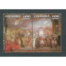 Colombia - Aereo 1987 Yvert 762/3 ** Mnh