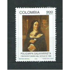 Colombia - Aereo 1996 Yvert 929 ** Mnh Pintura