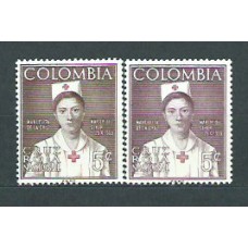 Colombia - Beneficencia Yvert  11/2 ** Mnh Cruz Roja